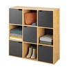 Whitmor 9 Section Cube Organizer with Doors