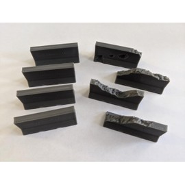 Concrete Jersey Barriers Pack | 28mm 1/56 Scale Miniature | RPG Tabletop Figure Landscape Modelling Wargaming Fantasy Diorama Wargames Model Scenery Terrain Scatter Roleplaying 3d Printed Paintable