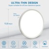 15.8 Inch Dimmable Large LED Flush Mount Ceiling Light 2