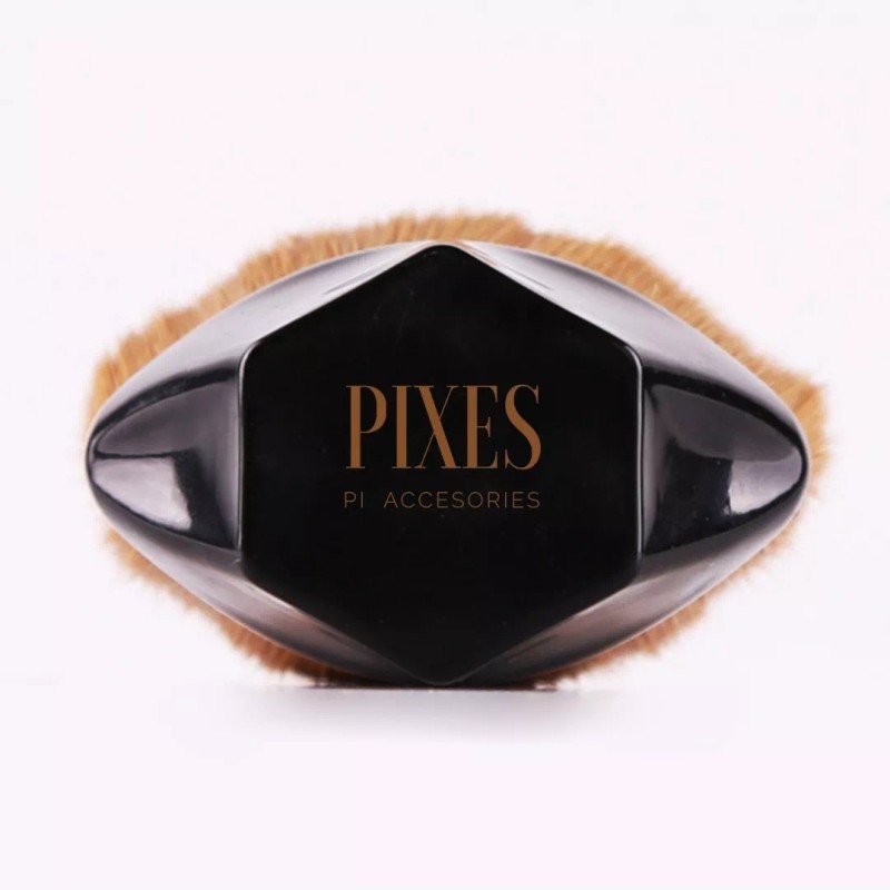 Pixes Set De 2 Brochas Kabuki Plana Para Maquillaje Profesional