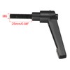 uxcell M6 x 25mm Handle Adjustable Clamping Lever Thread Push
