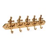 NKlaus 11601 Key Hook Anchor 5-Way Brass Gold 25 x