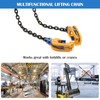 POWLAB Upgraded Chain Drum Lifter Load Capacity 1 Ton with