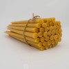 100% Pure Beeswax Chanukah Candles – Hand-Dipped, Drip-Free, Natural Honey-Scent