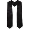 Newrara Graduation Stole (black)