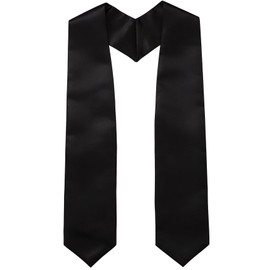 Newrara Graduation Stole (black)