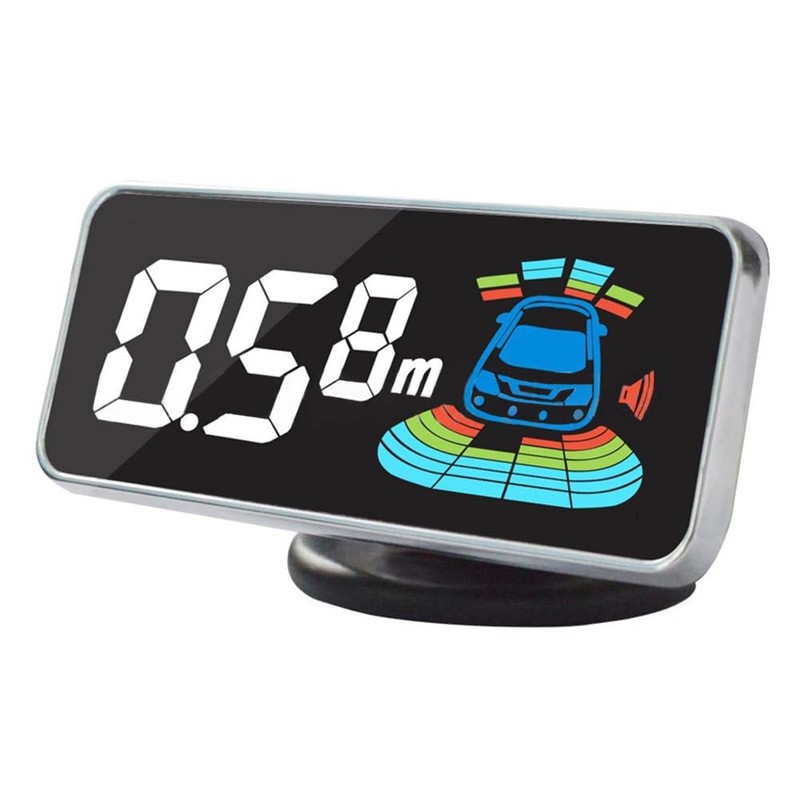 KACEPAR Car Reverse Backup Radar System Parking Sensor Kit, Alarm