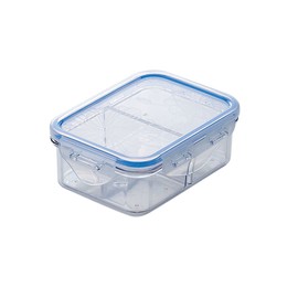Lock & Lock LBF806C Bis-free Container with Divider, 2 Compartments (0.35 L)