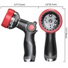 Hose Nozzle 10 Adjustable Patterns Garden Hose Nozzle Premium High