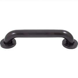 Knurled Grab Bar, 24 Inches, 1-1/2" Diameter, 1-1/2" Wall Clearance, Concealed Screws, Vintage Bronze by Stone Harbor Hardware
