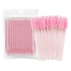 100 Microbrush Microaplicadores + 50 Cepillos Para Pestañas