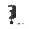 Jhanw Small C Clamps 2 Inch with 4 Small Holes