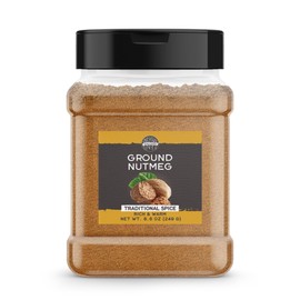Birch & Meadow Ground Nutmeg, 8.8 oz, Traditional Spice, Rich & Warm