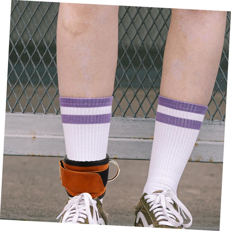 BESPORTBLE 2pcs Ankles Straps for Cable Machines Padded Foot Straps
