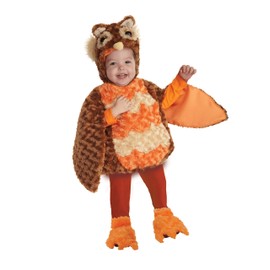 UNDERWRAPS unisex baby Baby's Owl infant and toddler costumes, Brown, 18M-24M US