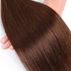 Chocolate Straight Bundles Color 4 Human Hair Dark Brown Straight