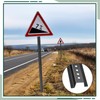 Gisafai Tall U Channel Sign Steel Post with Enamel Coating