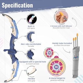 SEZGoods Bow and Arow - Bow and Arrow Set - Toys for Ages 8-13