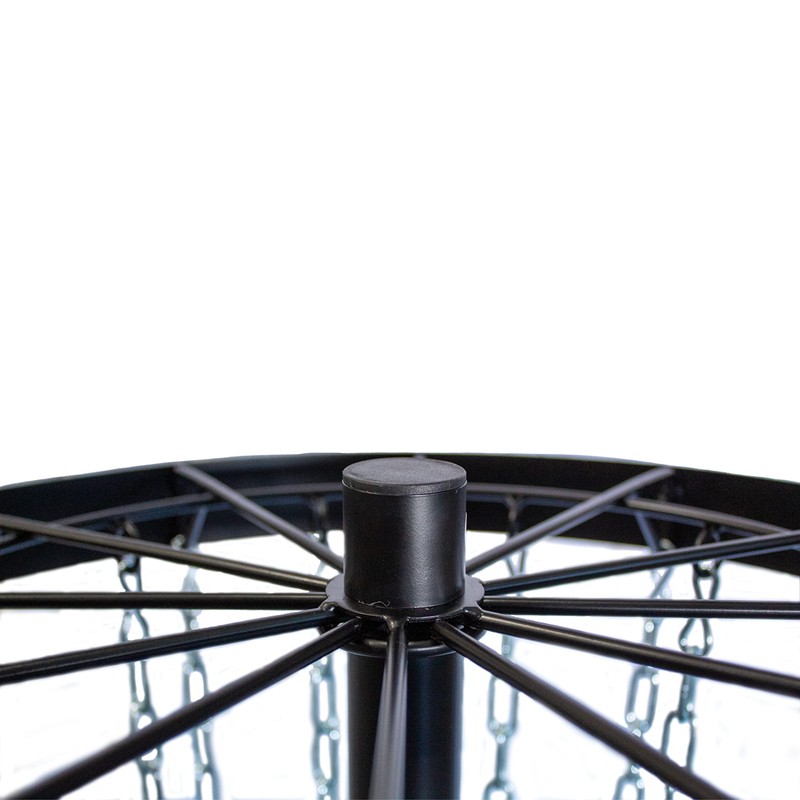 Disc Golf Practice Basket by Divergent Discs | 24-Chain Portable