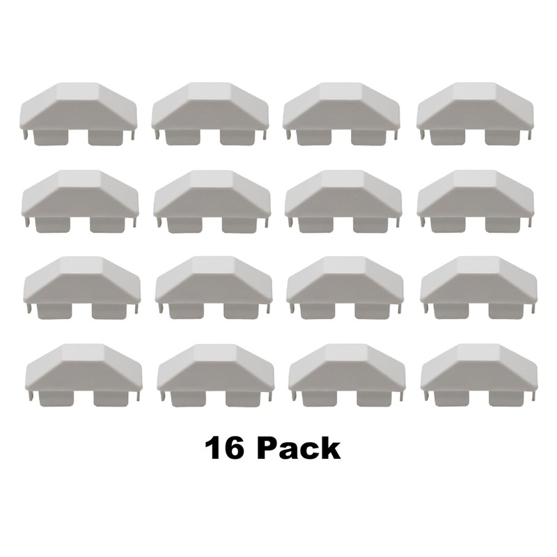 JSP Manufacturing Plastic 7/8"x 3" Dog Ear Style Vinyl Fencing