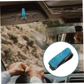 SUPVOX Car Visor Sunglasses Holder Clip-on Decorative Holder Protects Stores Glasses