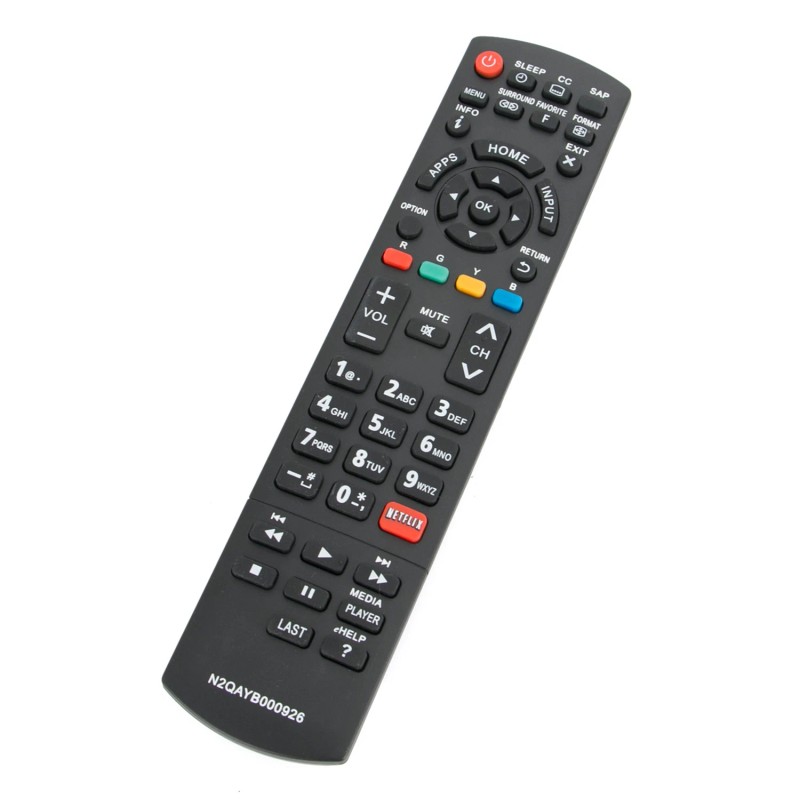 Unbranded/Generic New Replace N2QAYB000926 TV Remote for Panasonic TC-39AS530U TC-40AS520U