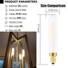 Leools E12 LED Bulb Dimmable 6W Equal Warm White 2700K