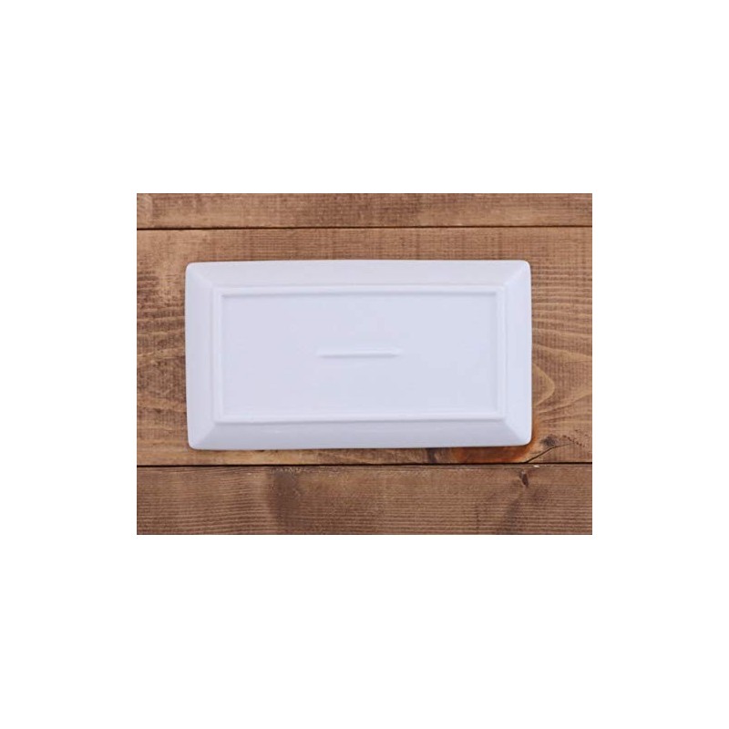 Tableware East LAPIS sl-017 Rectangular Plate, 7.9 inches (20 cm),