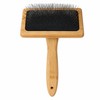 Sheepskin Rug Brush for Wool & Pet Grooming – Bamboo
