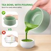 Neulriscn Matcha Set, 8 Pcs Matcha Tea Set with Ceramic