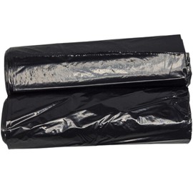 55 Gallons Extra Large Contractor Bags, Black Trash Bags for Home, Kitchen and Retail, 5 Bags/6 Rolls, Coreless, 36"x58", 30 Bags, 3.0 mil thick