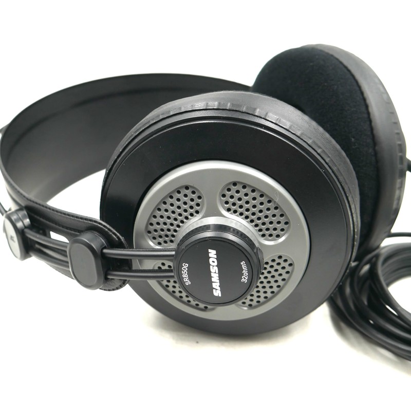 Samson SR850G Professional Studio Reference Open Ear Headphones | Graphite