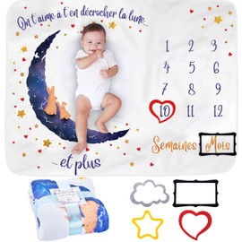 Milestone Blanket Moon French (Moon)