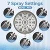 Filtered Shower Head with Upgraded Activated Carbon Filter - High