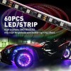 Gearzaar Set 4x 15.5'' RGB Wheel Ring Light LED Kit