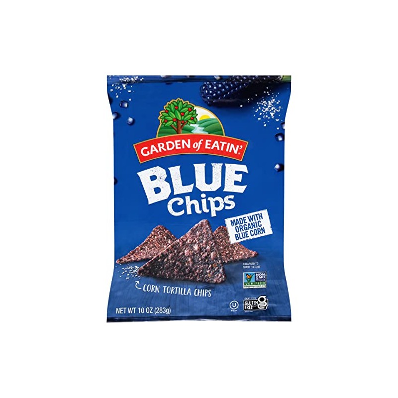 Garden of Eatin' Blue Corn Tortilla Chips, 10 oz (Pack