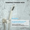 ShiureBath 10 Inch Shower Faucet Set, Rainfall Shower System with