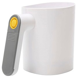 Electric Flour Shifter, 1L Automatic Flour Strainer, Handheld&Portable, Battery Operated Fine Stainless Steel Cooking Baking Tool for Pastry Baking Kitchen Utensil DIY