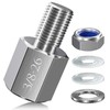 NICEDACK Unisex Bicycle Axle Adapter for 3/8 Inch x26 Full