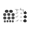 23Pcs Cymbal Felts Sets Stent Tube Clutch Wing Nuts Washer