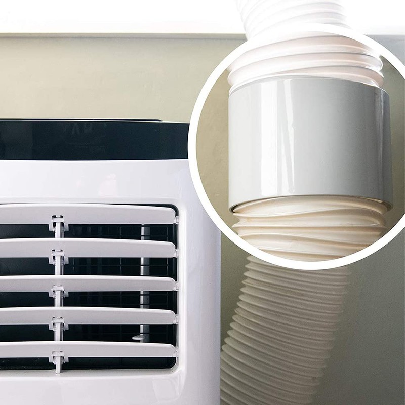 HOXHA 2 Pack Portable Air Conditioner Hose with Coupler 5.9