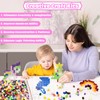 Fuse Beads Kit - 10mm Fuse Beads Set with Pegboards,