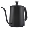 550ml Stainless Steel Long Gooseneck Coffee Pot Kettle with Lid