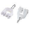 Ceiling Curtain Track Flexible Bendable Ceiling Rail Curtain Tracks Set
