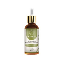 Serum Facial Hidratante Antiedad MatiMati Avena, Colégeno, Pantenol, Alantoína, Antiedad, Calmante 50 ml