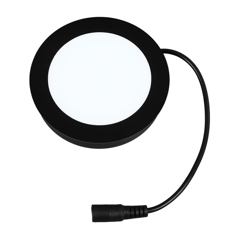 Round LED Bottom Light Industrial Microscope Auxiliary Lamp Adjustable Power