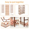 RKK Shoe Rack for Front Foor Entrance, Bamboo Shoe Rack