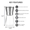 Mincham Salt and Pepper Grinder Set of 2, Premium Stainless