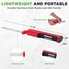 NutriChef Cordless Electric Knife | Easy to Use Constant ON/OFF