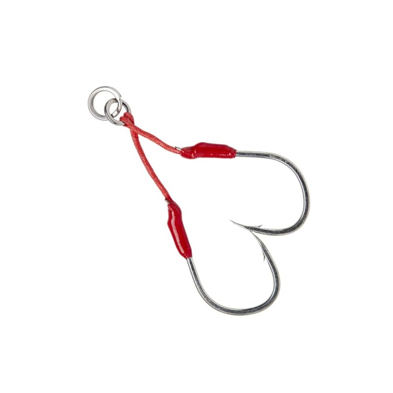 SAVAGE GEAR Saltwater Slow Jigging BLOODY J Double Asymmetric Assist